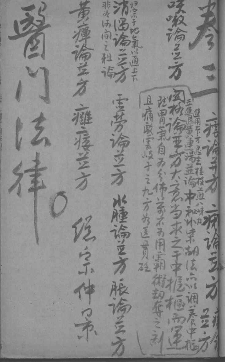 医门法律  卷5-6